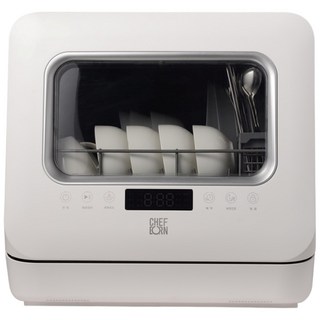 쉐프본 워시폴4 무설치 무타공 식기세척기 3인용, 고객직접설치, WQP4-6201, 화이트