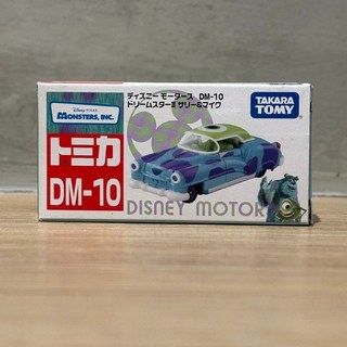 TOMICA 多美 迪士尼 DM-10 怪獸電力公司 毛怪 大眼仔 轎車 跑車 全新現貨, 1個