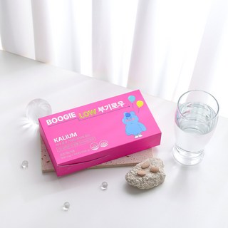 부기로우 칼륨영양제 포타니딘 전해질밸런스 칼륨 포타슘 붓기제거 나트륨배출 1200mg, 1박스, 120정