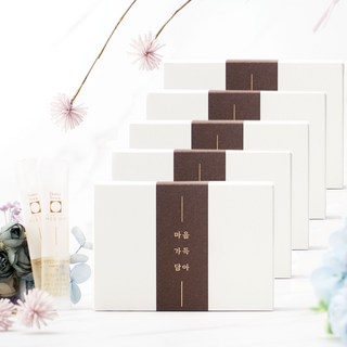 여섯별이야기 꿀스틱 답례품 무료증정 감사스티커와 PP쇼핑백, 5세트, 1개