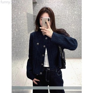 短款小香風外套新款單排扣復古高級休閒氣質寬鬆長袖可愛潮流上衣