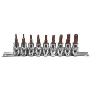 Tspeed 3/8 별비트소켓세트 별렌치 T별세트 톡스, ST-2509 (9pcs)