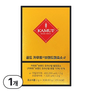 그레인온 골드 카무트 브랜드밀 효소G 30p, 60g, 1개