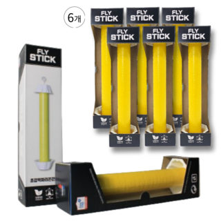 모든 플라이스틱 초파리트랩 화장실날파리 날벌레 벼룩파리 뿌리파리 나방파리 퇴치 끈끈이, 6개, 1개입