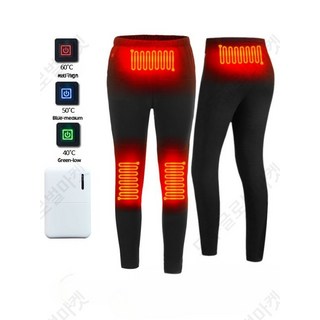 발열바지 USB 빅사이즈 발열 내복 겨울 내의 하의 현장 작업복 오토바이 충전형 온열 방수방한 기모 스마트 안감 따뜻한 착용감 아웃도어 등산용 패션 겨울 패딩바지