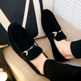 春夏季豆豆鞋男韓版鞋子男休閒鞋一腳蹬套腳男士懶人鞋老北京布鞋