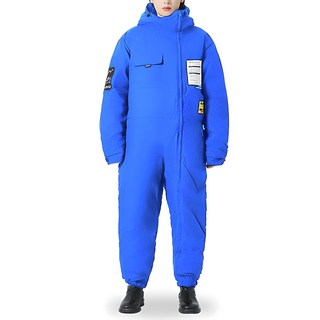 連身防寒太空服 C20, 藍色