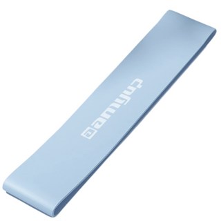 拉力繩 彈力帶 瑜珈帶 15磅20磅30磅40磅 健身彈力帶 阻力帶 美背 居家健身 瑜珈 皮拉提斯, 翹臀彈力帶-20磅霧藍, 1個