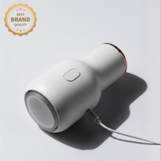 유리 크리스탈 헤드 늘 전동 발각질 제거기 저자극 뒤꿈치 관리기, 화이트, CL-SX02