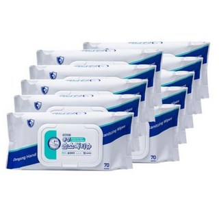 동성 손소독티슈 70매 10개