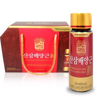 광동제약 산삼 배양근 진액, 100ml, 10개