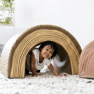 兒童組合軟體感統攀爬隧道 益智玩具組套, 圖色（聯繫客服定製）