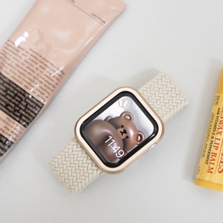 이츠라이프 애플워치 11 브레이드 솔로 루프 버클형 스트랩 10 9 8 7 6 SE3 SE2 호환 밴드 시계줄, 산호핑크