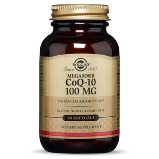 SOLGAR MAGASORB輔酶Q-10無糖軟膠囊 100mg, 90顆, 1罐