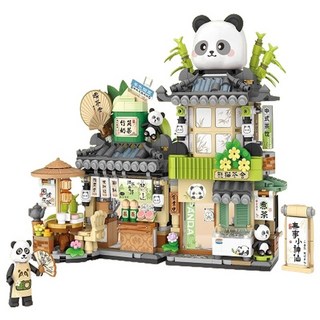 LOZ 나노블럭, 팬더티하우스, 1개