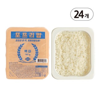 즉석밥의 혁명! 포프리 즉석밥, 24개, 180g