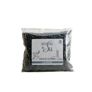 Les Artisans du Sel天然有機螺旋藻鹽之花100g 法國葛宏德海鹽 超級食物, 1個