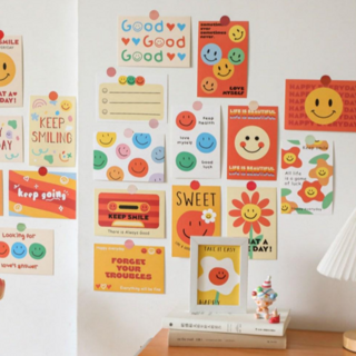 글로우엘 스마일데이 감성 엽서세트 30P