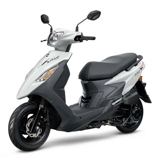 SYM 三陽機車 活力 VIVO 125 碟煞 CBS 七期 2025年全新車, 白色, FX12V7