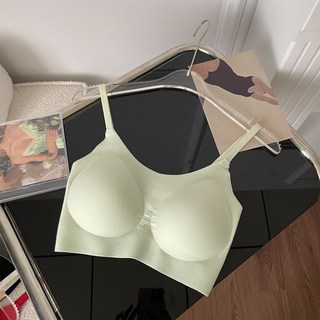2024新款反重力提拉文胸無痕無鋼圈全固定溫感超柔貼合透氣內衣女