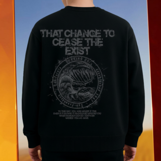 [2XL-5XL]비크네 빅사이즈 오버핏 프린팅 맨투맨