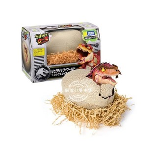 凱倫の夢市集 日本代購 侏儸紀世界 驚奇恐龍育成蛋 兒童益智玩具, 1個