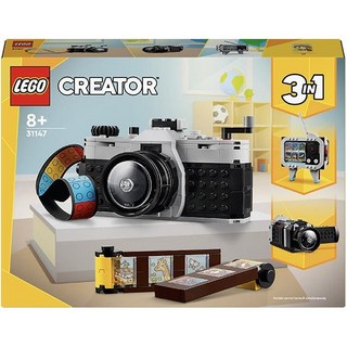 레고 크리에이터 31147 레트로 카메라, 혼합색상, 1개