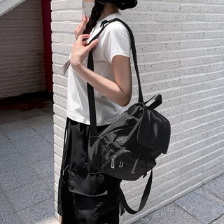 가벼운 나일론 생활방수 미니 백팩 레토