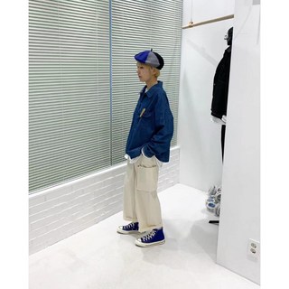 KR Garden beams系女孩雙層口袋工作褲