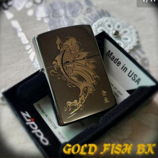 지포라이터 GOLD FISH BK 지포라이타 지포 지프라이터