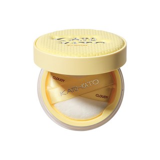 KATO-KATO秋冬限定散粉輕薄防汗持妝不易脫妝蜜粉餅正品, 1個, 轉霧礦物質控油散粉 （01透明白）-8g