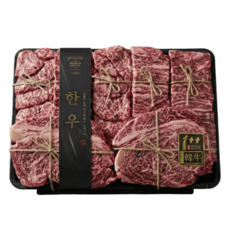 [대표직접제작] 한우선물세트 1++(9) 투뿔나인 설 추석 명절 설 최상급 소고기 고담정육점 1kg, 1세트