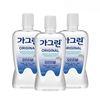 가그린 오리지널 가글 구강청결제 820ml x 3개