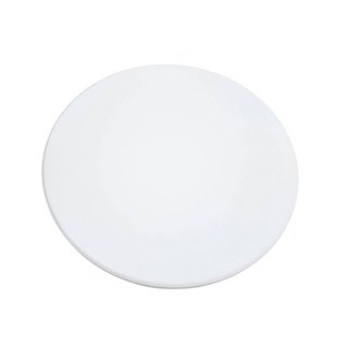 ZERO原點居家 鶯歌陶瓷吸水杯墊 速乾杯墊 特級白陶瓷MIT台灣製, 1個, 圓形(白)