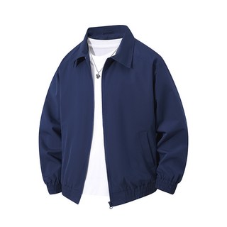 【街頭行政風】男裝夾克 夾克外套 休閒夾克 寬鬆夾克 春季外套 純色簡約 商務休閒兩穿 春季通勤必備