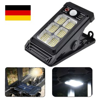 Ramswan 스마트 감지 태양광 클립등 초강력 태양광조명 led 야외등, 1개