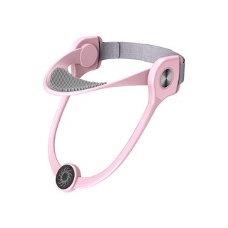 거북목 교정기 견인기 스트레칭 일자목 목디스크 경추 보호대 지킴이 지지대 각도조절, 핑크, 1개