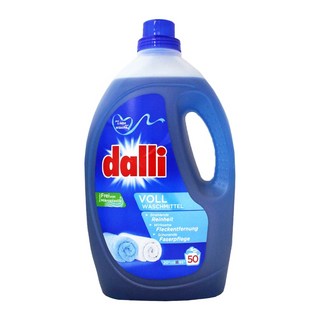 DALLI 全效超濃縮洗衣精，深沉洗淨、護色、抗敏感，2.7L, 1個, 強效藍