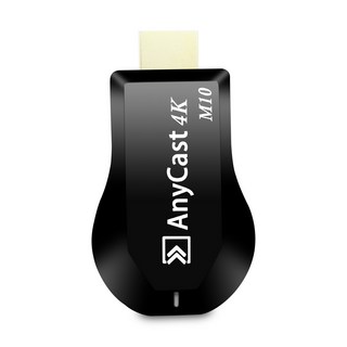 【4K四核心影音】M10雙箭款AnyCast雙頻5G全自動無線HDMI影音傳輸器, 1個, 黑