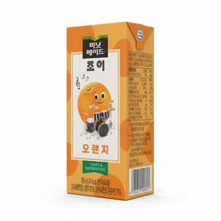 [코카콜라] 미닛메이드 조이 오렌지 195ml x 32팩, 32개