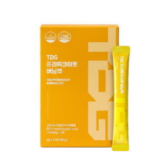 탄단지뉴트리션 버닝컷 운동전부스터 체지방컷팅제, 1개, 30회분