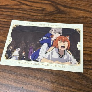 【日本】 葬送的芙莉蓮 場面寫 明信片 G 尤蓓爾 威亞貝爾 拉比涅 康涅 賽莉耶 芙莉蓮 修塔爾克 贊恩, 1個, 4