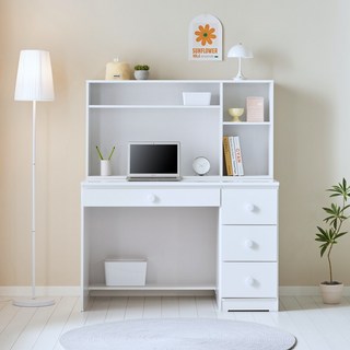 원피엘가구 학생책상세트 초등학생책상 어린이책상 키즈책상, 화이트