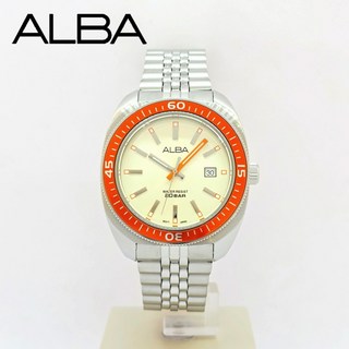 삼정시계 ALBA 알바 ACTIVE 쿼츠 메탈 남성시계 AS9T89X1