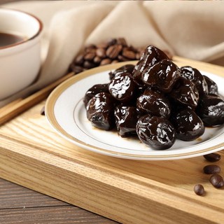 【赤柑食品】咖啡梅360公克 古早味蜜餞 酸甜可口 獨立包裝, 1個, 50克