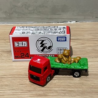 多美 TOMICA No.24 動物運輸車 熊 棕熊 小熊 會場車 全新現貨, 1個
