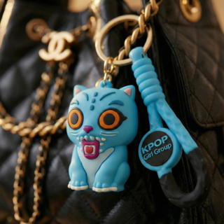 케이팝 더피 키링, 1개, 블루