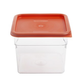 안깨지는 업소용 사각 밀폐용기 밀폐통 대형 식당 주방용 대용량 보관통, 1세트, 8쿼터 (7.6L) 세트