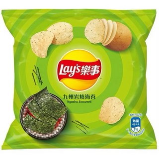 樂事洋芋片12g迷你包 (美國經典原味/九州岩燒海苔) 隨手包, 10個, 九州岩燒海苔12g, 12g