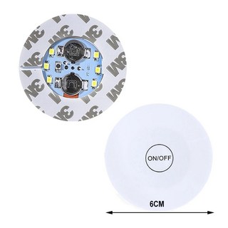 밝은 병 라이트 스티커 6LED 글로우 코스터 램프 결혼식 새해 크리스마스 파티 음료 컵 꽃병 장식 20 개 15 5 3, 04 Red_05 20pcs, 20개